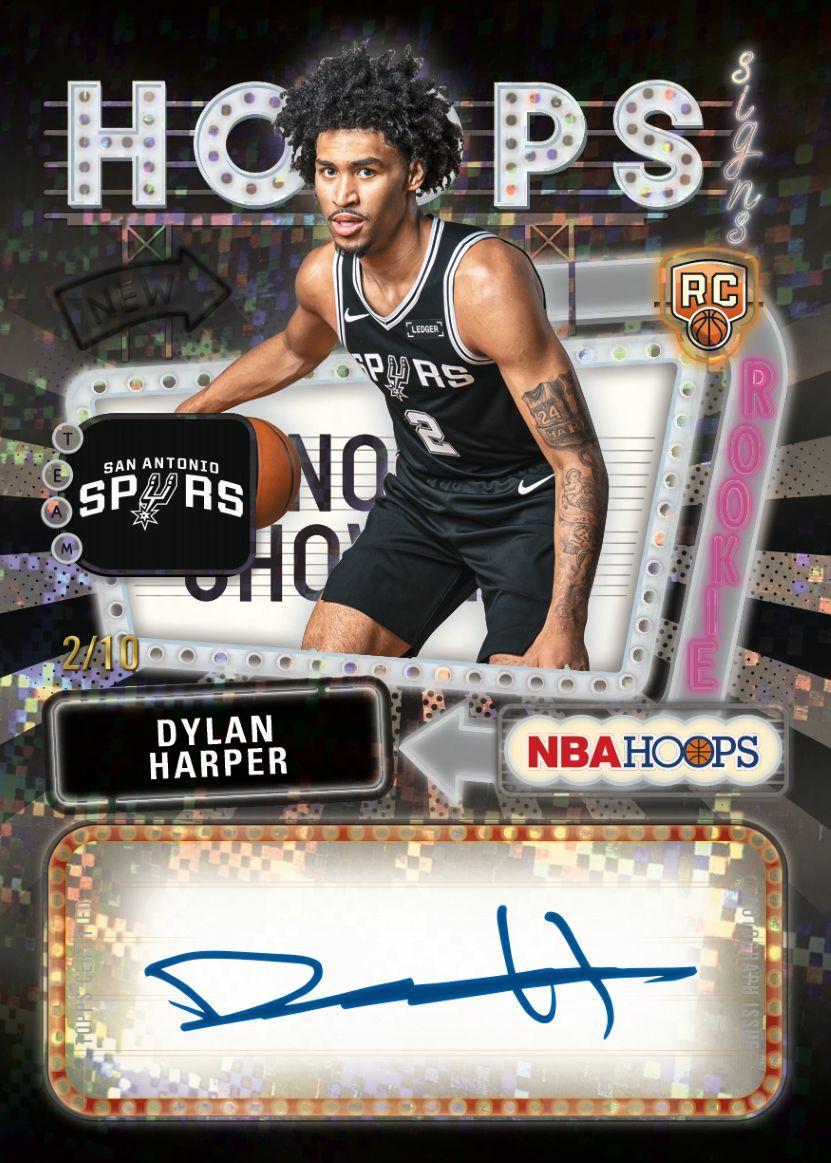 2025/26 Topps NBA Hoops Basketball Blaster Box