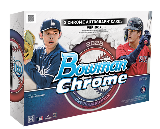 2025 Bowman Chrome Baseball Breakers Delight Box