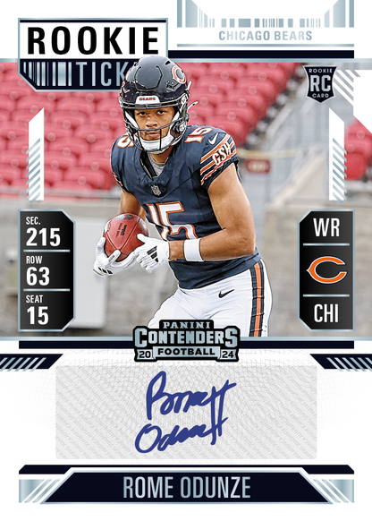 2024 Panini Contenders Football Hobby 12 Box Case