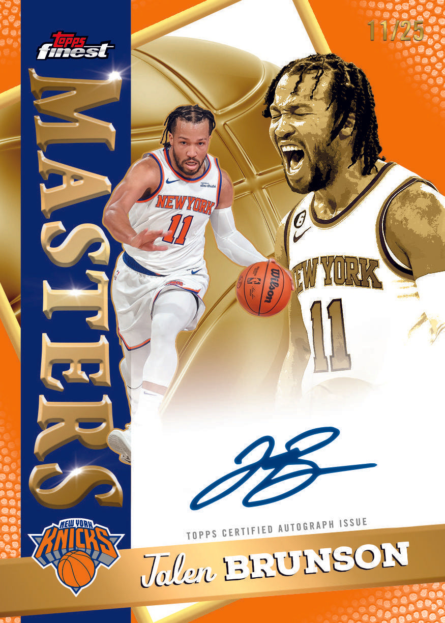 2025/26 Topps Finest Basketball Hobby 8 Box Case