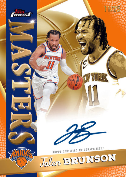 2025/26 Topps Finest Basketball Hobby 8 Box Case