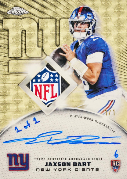 2025 Topps Chrome Football Hobby Box 12-Box Case