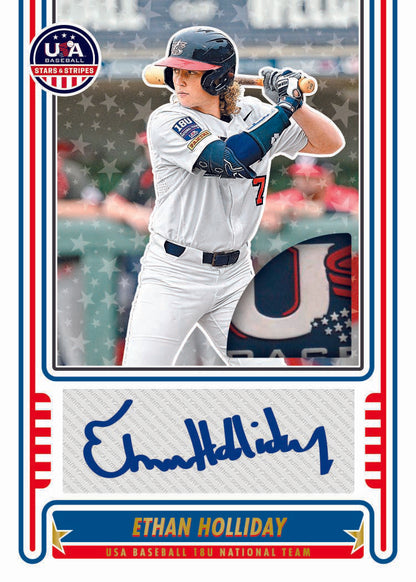 2025 Panini Stars and Stripes USA Baseball Hobby Box