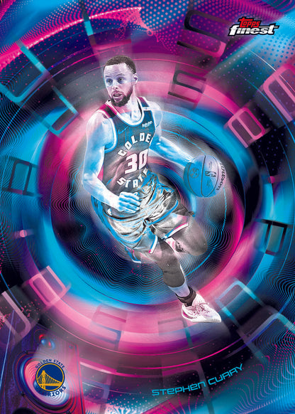 2025/26 Topps Finest Basketball Hobby 8 Box Case