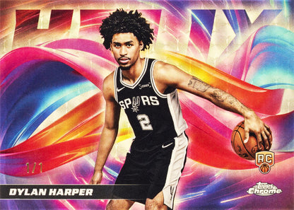 2025/26 Topps Chrome Basketball Breaker's Delight 6 Box Case