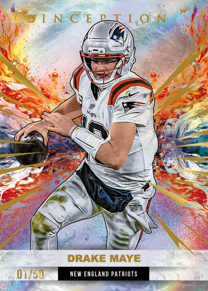 2026 Topps Inception Football Hobby 8 Box Case