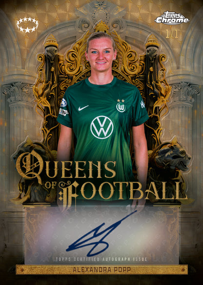2025/26 Topps UEFA Women's Champions League Chrome Soccer Hobby Box