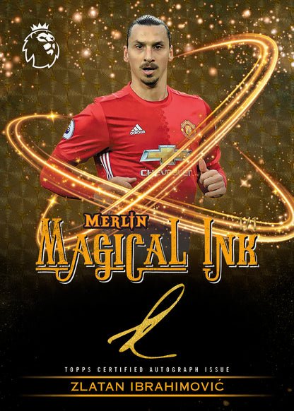 2026 Topps Merlin Premier League Soccer Blaster Box