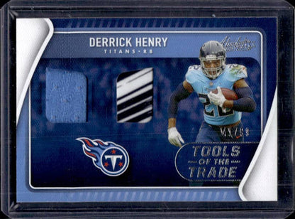 2021 Panini Absolute Derrick Henry #TTD16 Patch /99