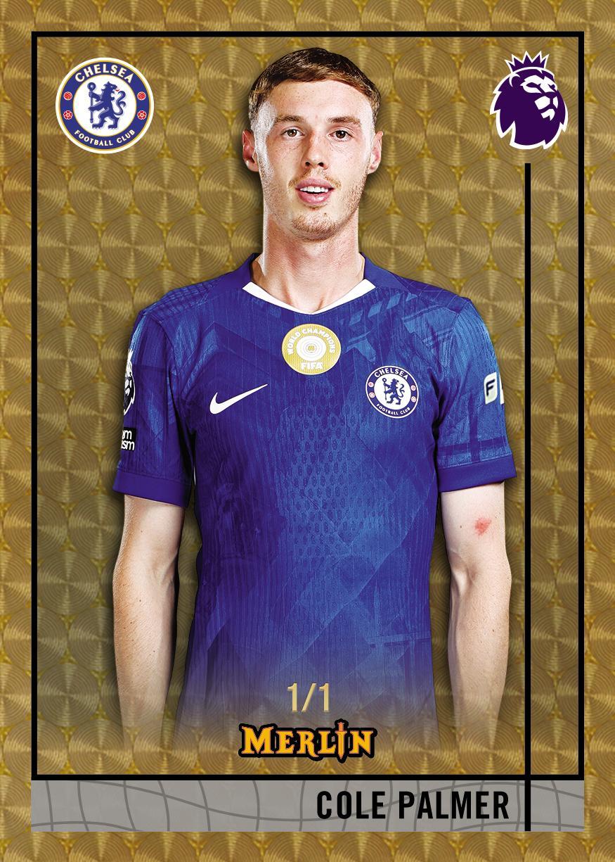 2026 Topps Merlin Premier League Soccer Hobby 12 Box Case