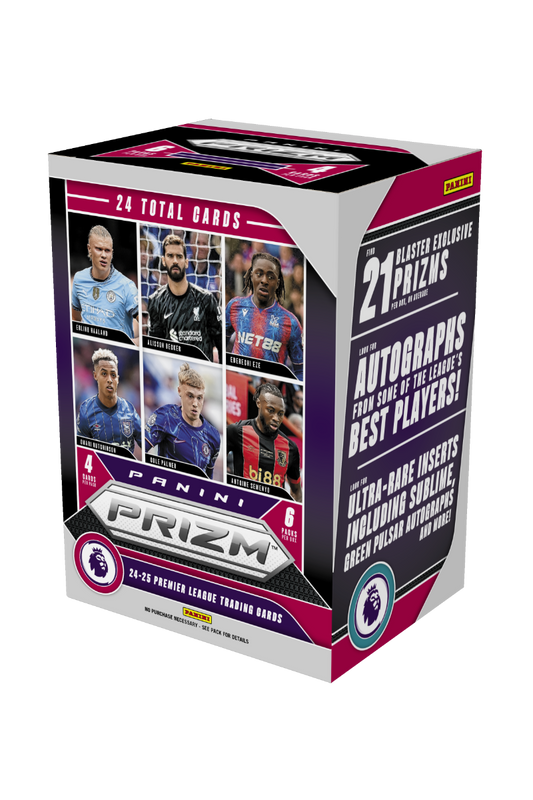 2024/25 Panini Prizm Premier League Soccer Hobby Blaster 20 Box Case