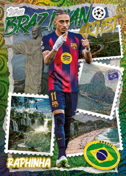 2025-26 Topps UEFA Club Competitions Soccer Hanger Box