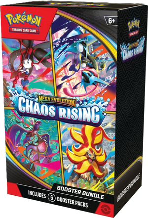 Pokemon Mega Evolution Chaos Rising Booster Bundle Box