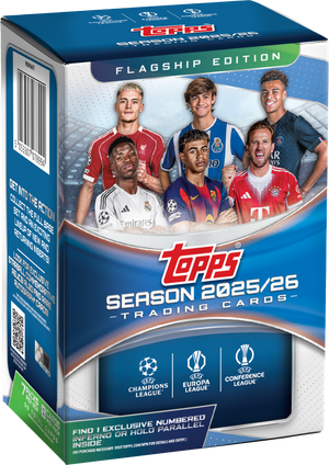 2025/26 Topps UEFA Club Competitions Soccer Blaster Box