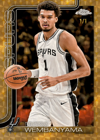 2025/26 Topps Chrome Basketball Breaker's Delight 6 Box Case