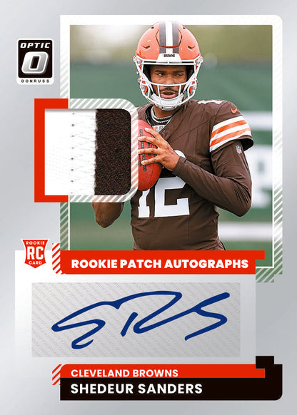 2025 Panini Donruss Optic Football Hobby Blaster Box