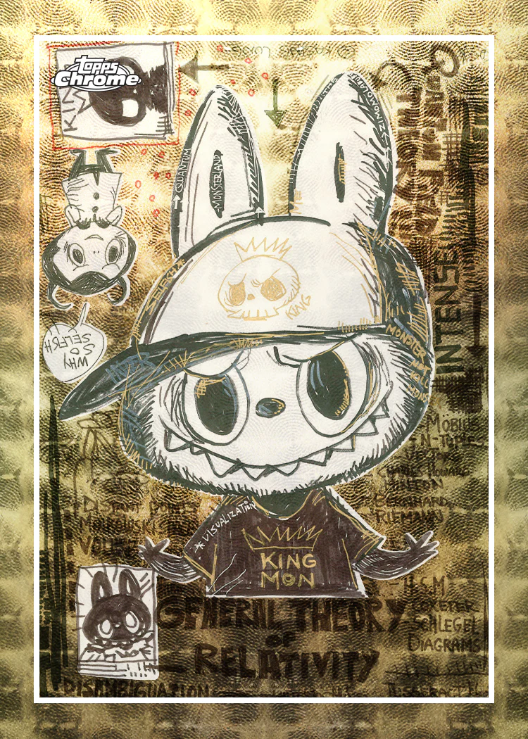 2025 Topps Chrome Labubu 10th Anniversary Hobby Box