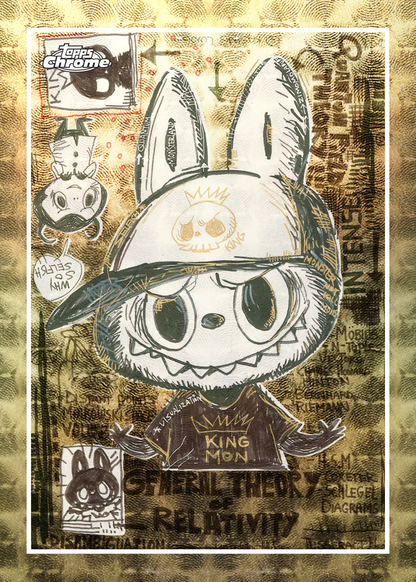 2025 Topps Chrome Labubu 10th Anniversary Hobby Box