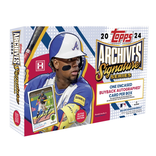 2024 Topps Archives Signature Series Active Players Box